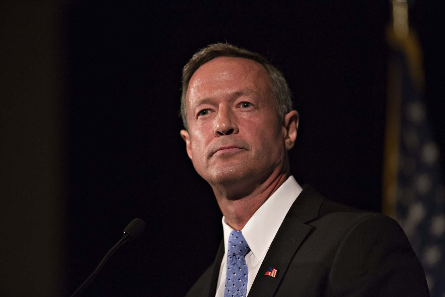 Martin OÕMalley, former governor of Maryland and Democratic U.S. 2016 presidential candidate, speaks during the Iowa Democratic Party Hall of Fame Celebration dinner in Cedar Rapids, Iowa, U.S., on Friday, July 17, 2015.
