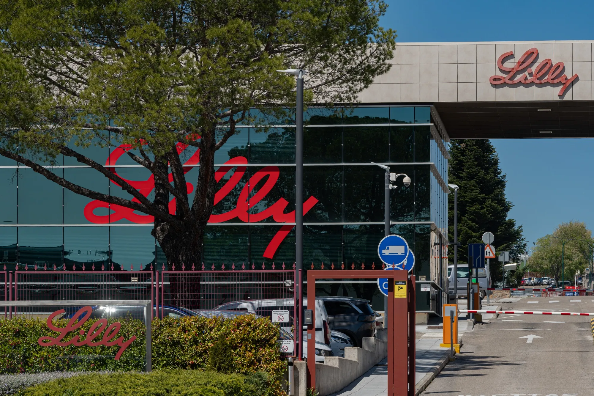 The Eli Lilly &amp; Co. offices in Madrid.