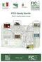 A map of Eataly World's multimedia experiences.