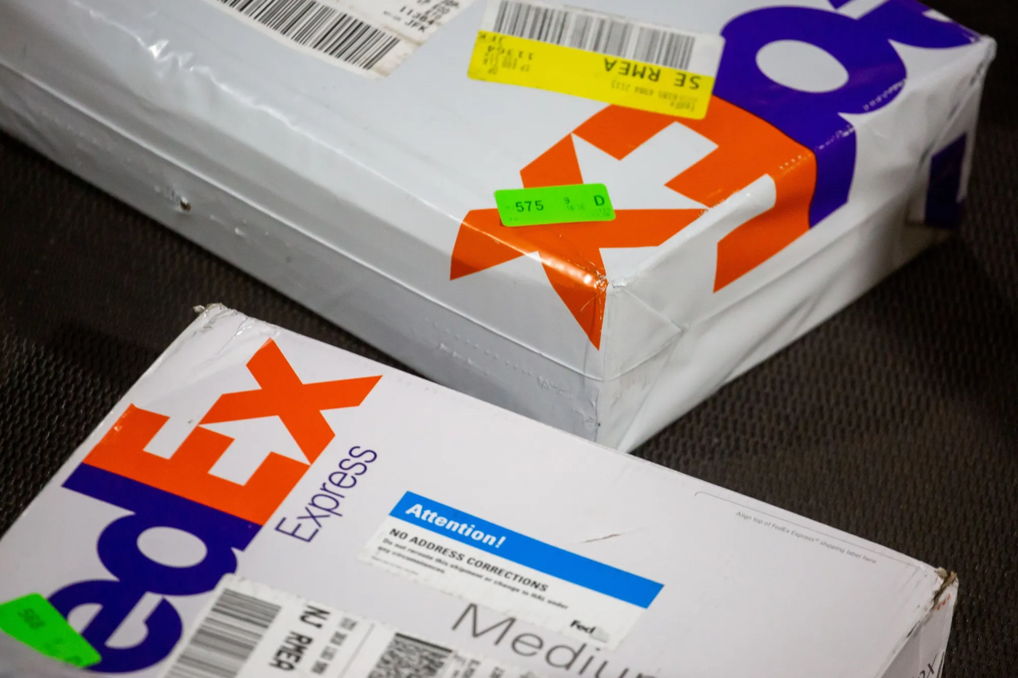 Inside A FedEx Express Facility On Cyber Monday