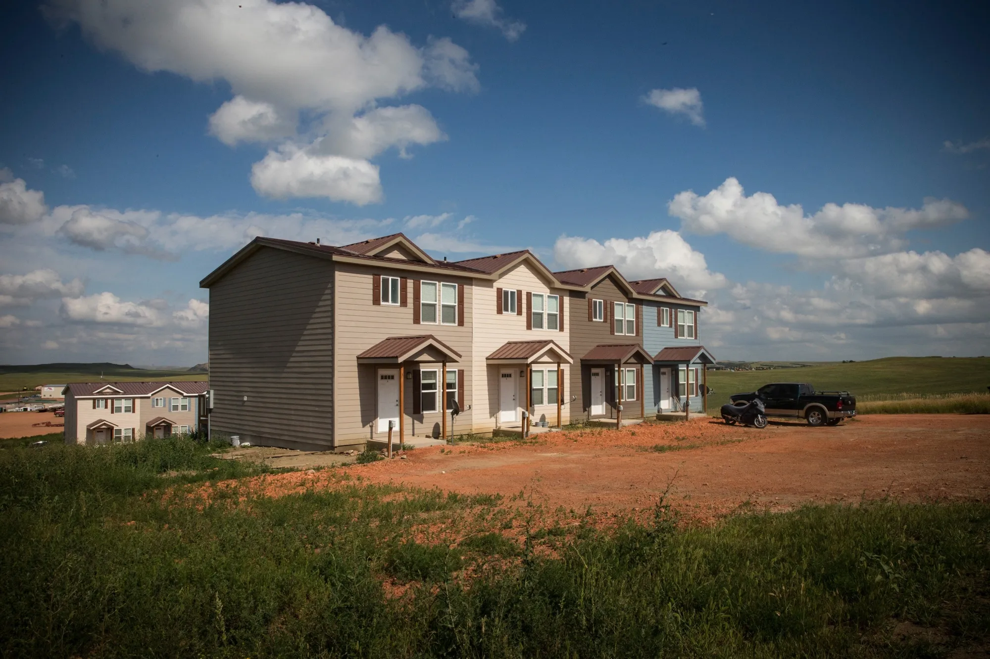 Houses in Watford City, North Dakota.&nbsp;