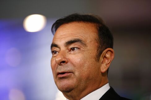 Renault’s Chairman and Chief Executive Officer Carlos Ghosn