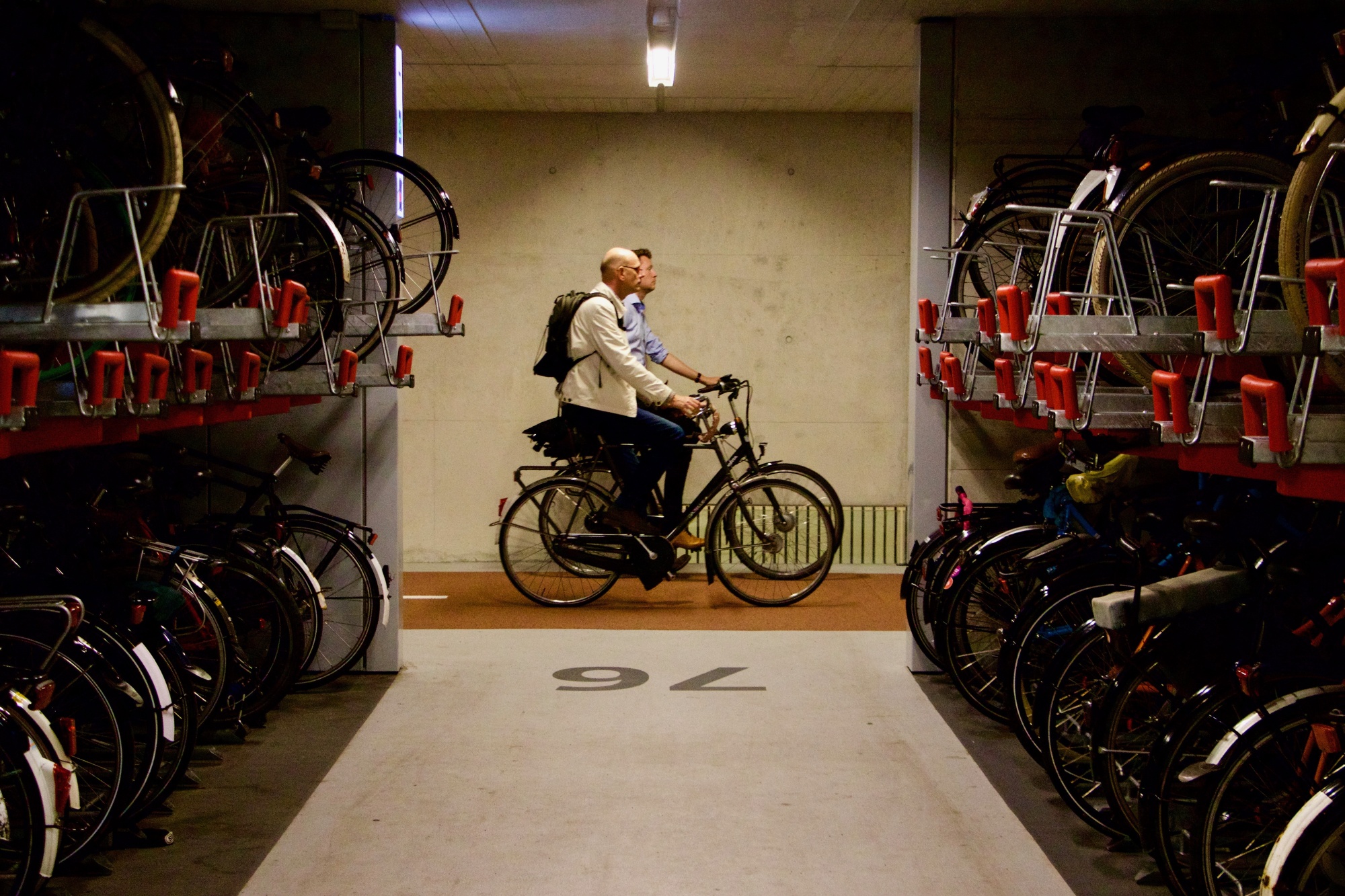 Utrecht’s train station can hold 22,000 bicycles —&nbsp;the largest bike garage in the world.&nbsp;