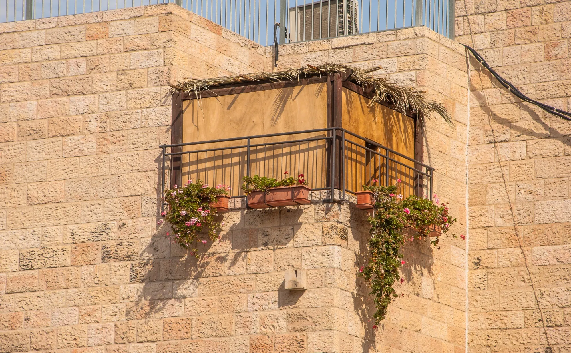 Balcony sukkahs are common in Israel, where many buildings are designed so each has a view of the sky. But many urban dwellers don’t even have that outdoor amenity.&nbsp;