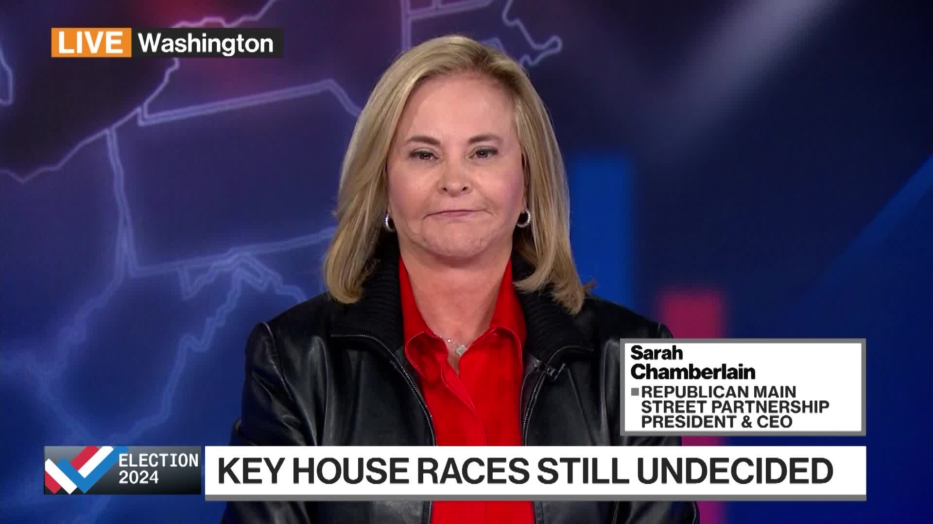 Sarah Chamberlain on GOP Winning Senate, House Undecided