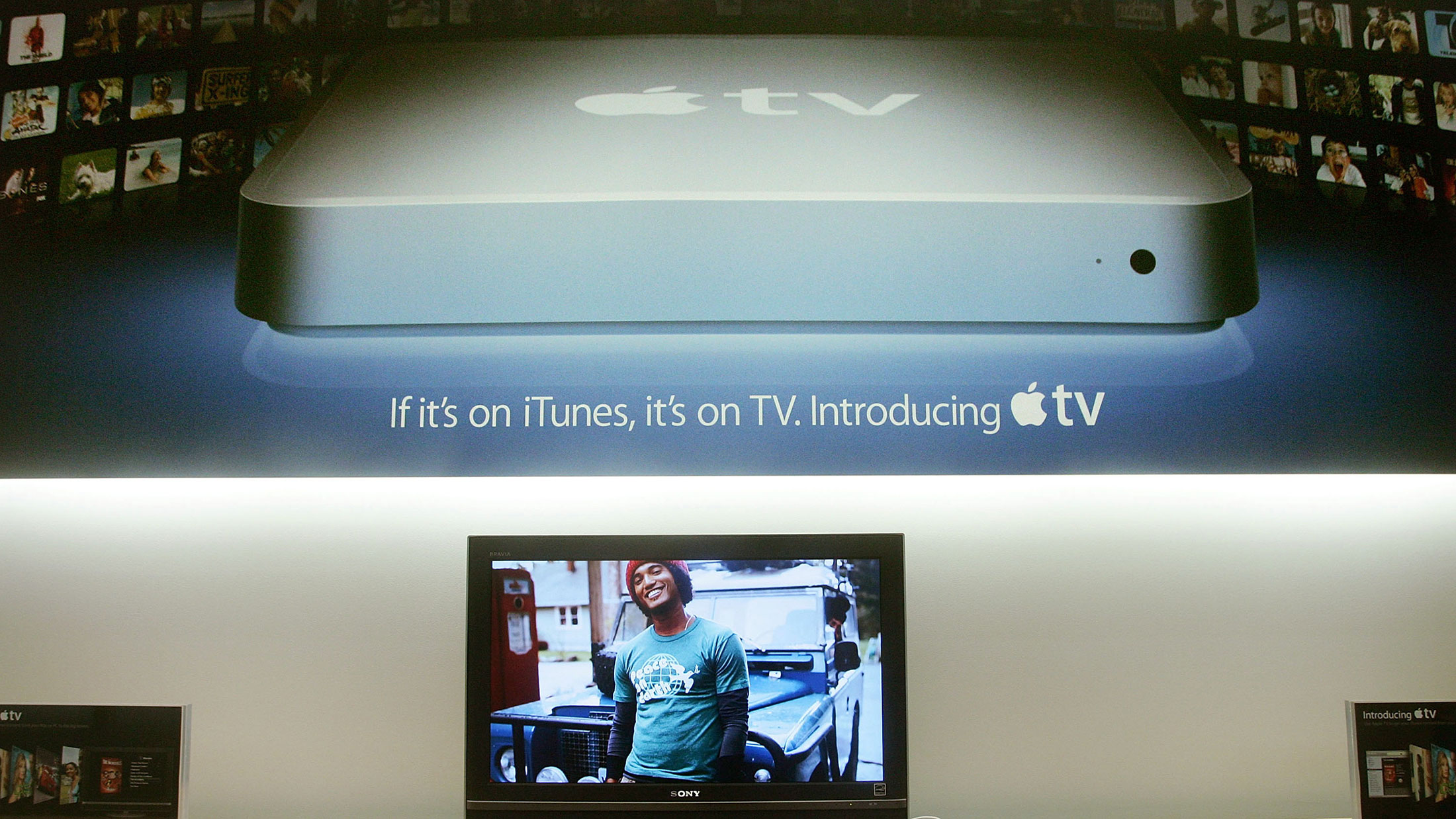 Apple TV in New York City.
