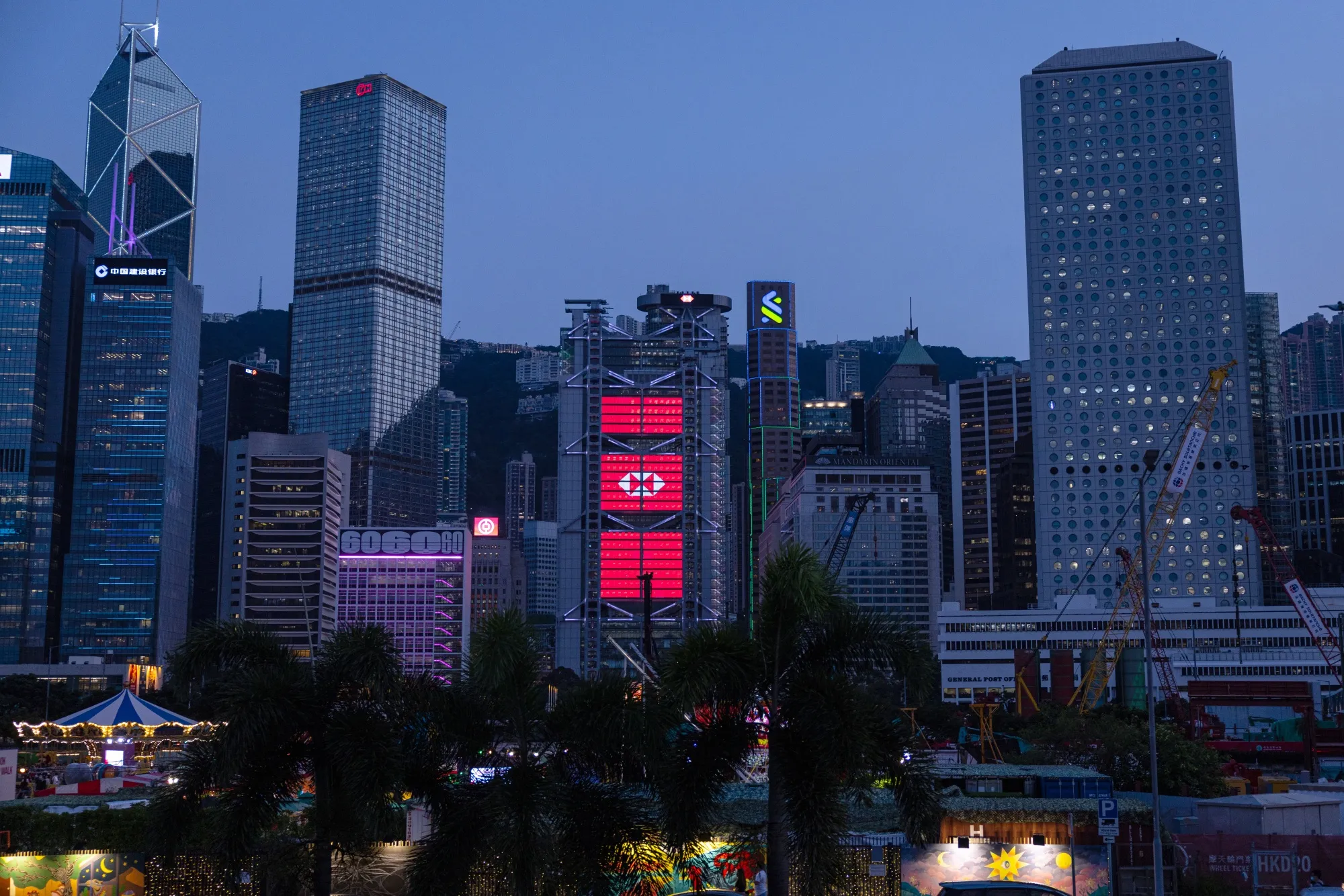 The HSBC Holdings Plc headquarters building,&nbsp;in Hong Kong.