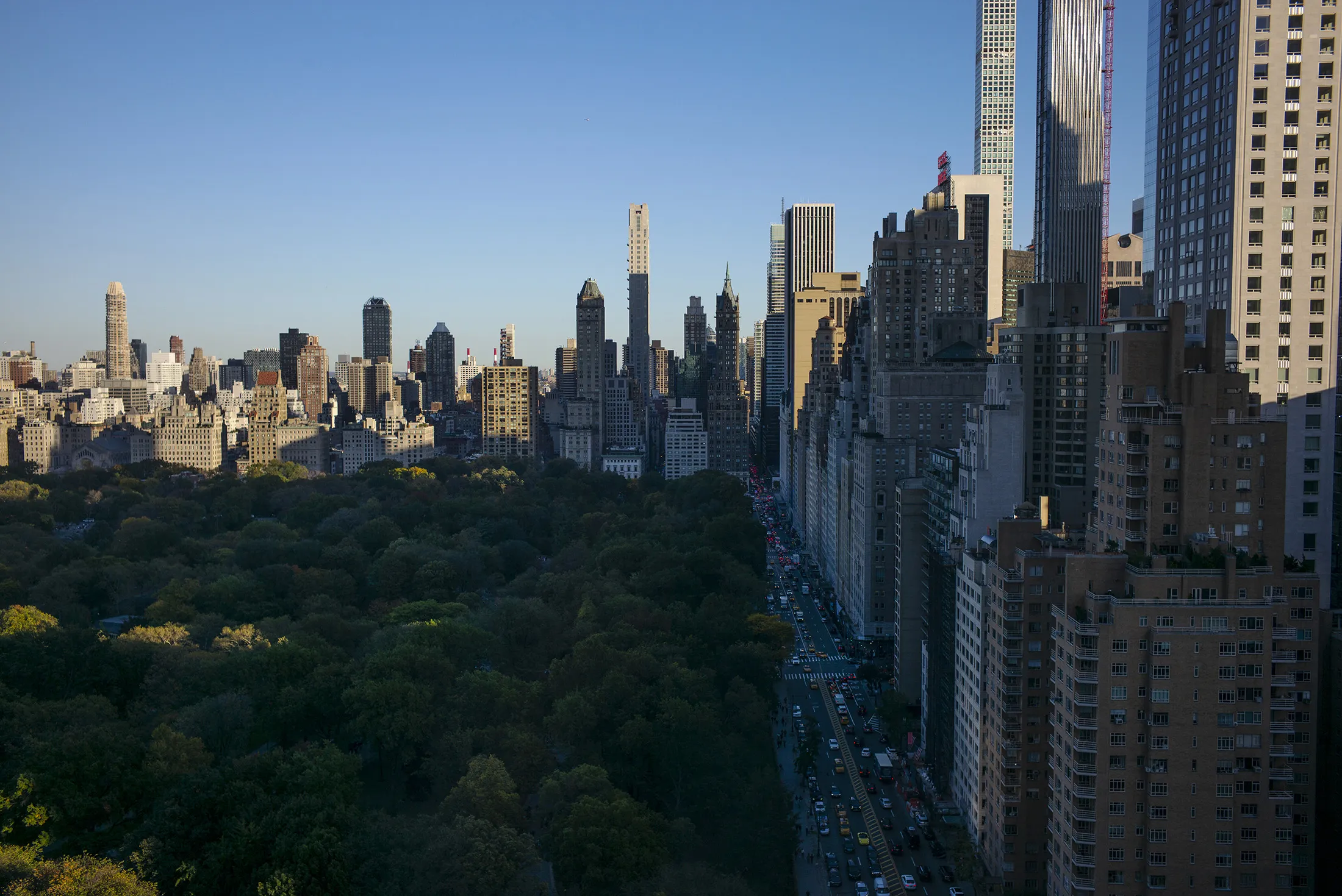 Central Park and high rise buildings&nbsp;in New York.&nbsp;