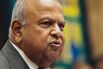 Fired South African Finance Minister Pravin Gordhan News Conference