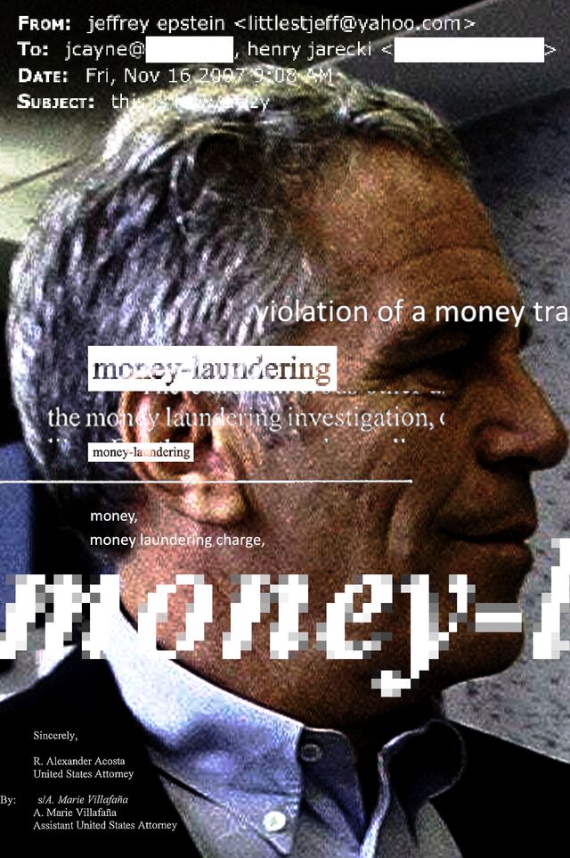 Jeffrey Epstein, emails and financial crimes charges