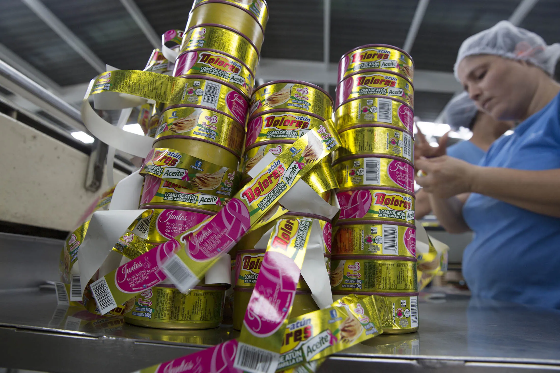 A tuna processing plant in Mazatlan, Mexico.
