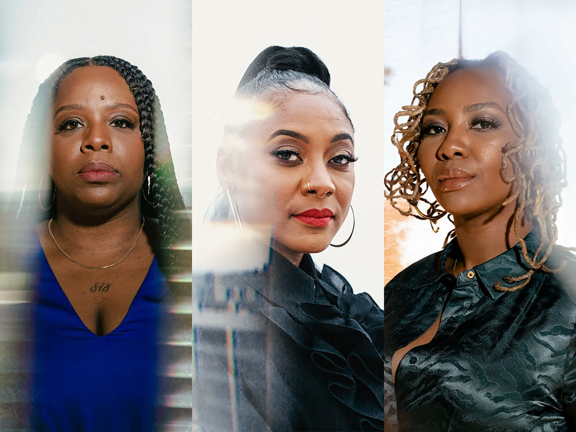 BLM Activists Patrisse Cullors, Alicia Garza, and Opal Tometi ...