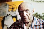 Pablo Picasso in Mougins, France, on Oct. 13, 1971.