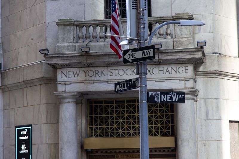 Trading At The NYSE As S&P 500 Hits 5,500 After Encouraging Economic Data