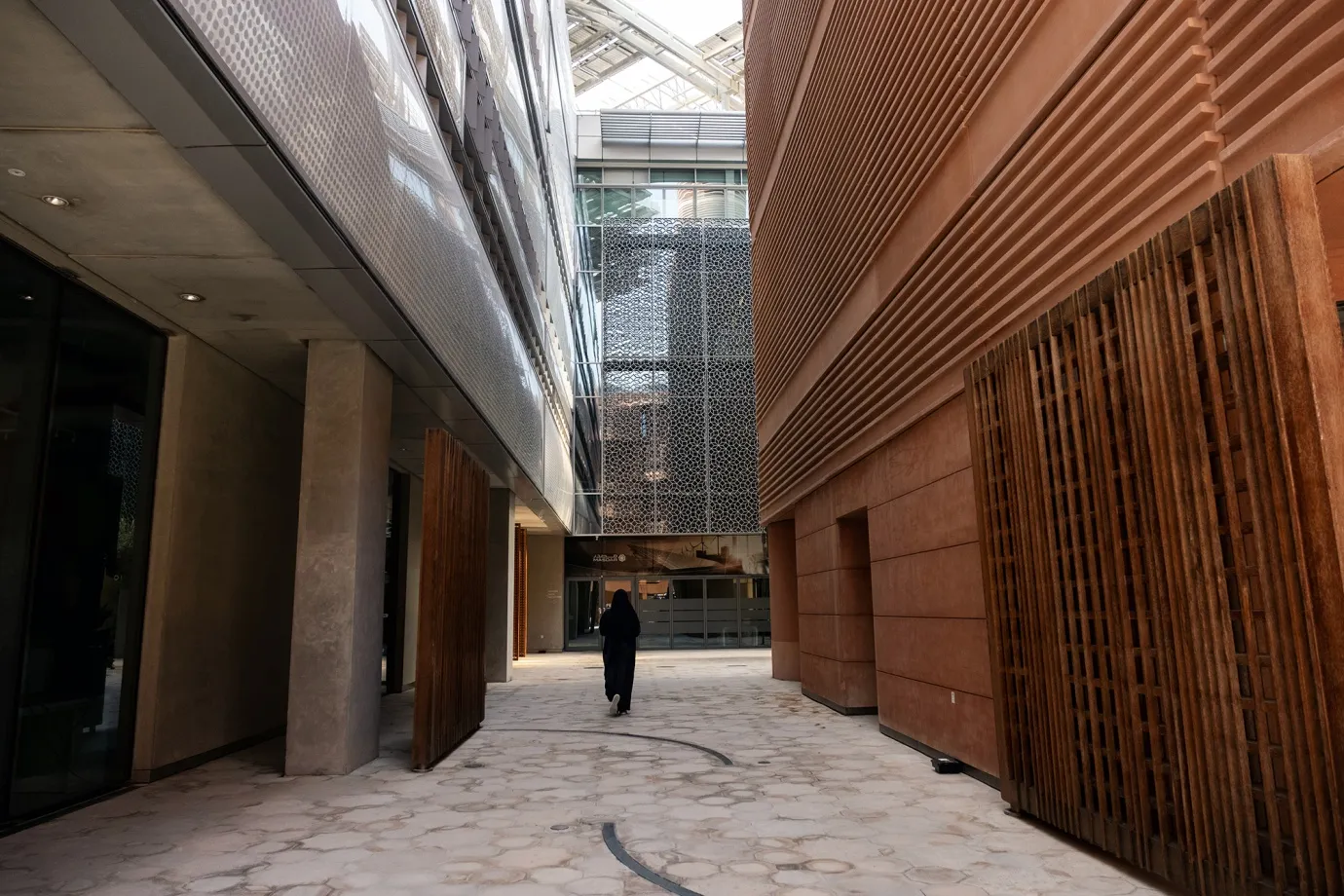 The MBZUAI campus is in Masdar City on the outskirts of Abu Dhabi.