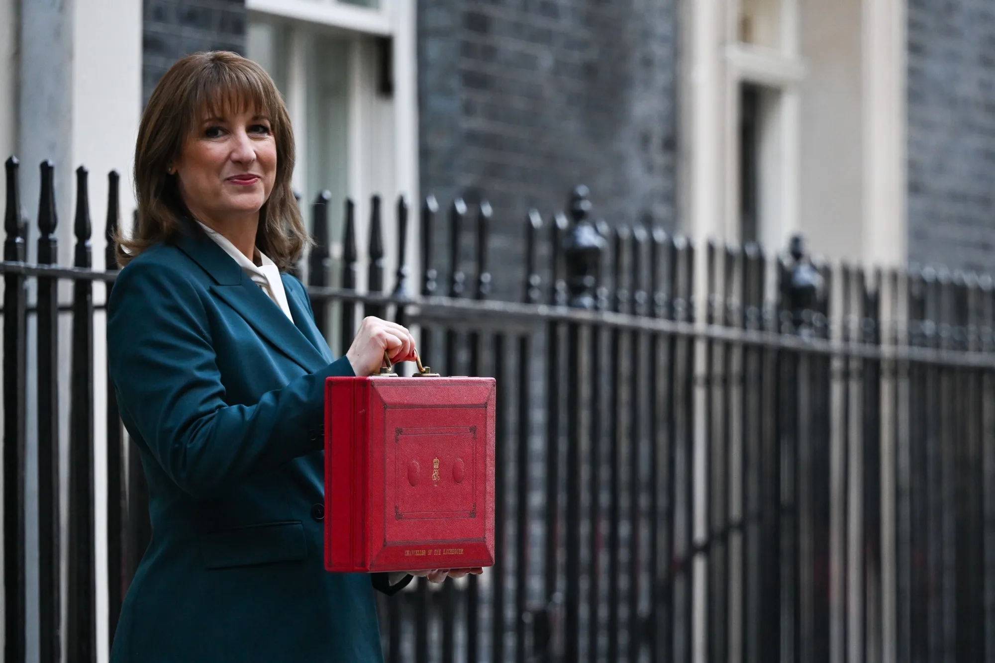 Rachel Reeves ahead of presenting her budget to parliament on Nov. 26.