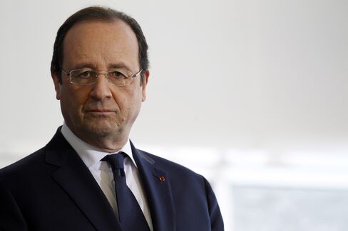 French President Francois Hollande