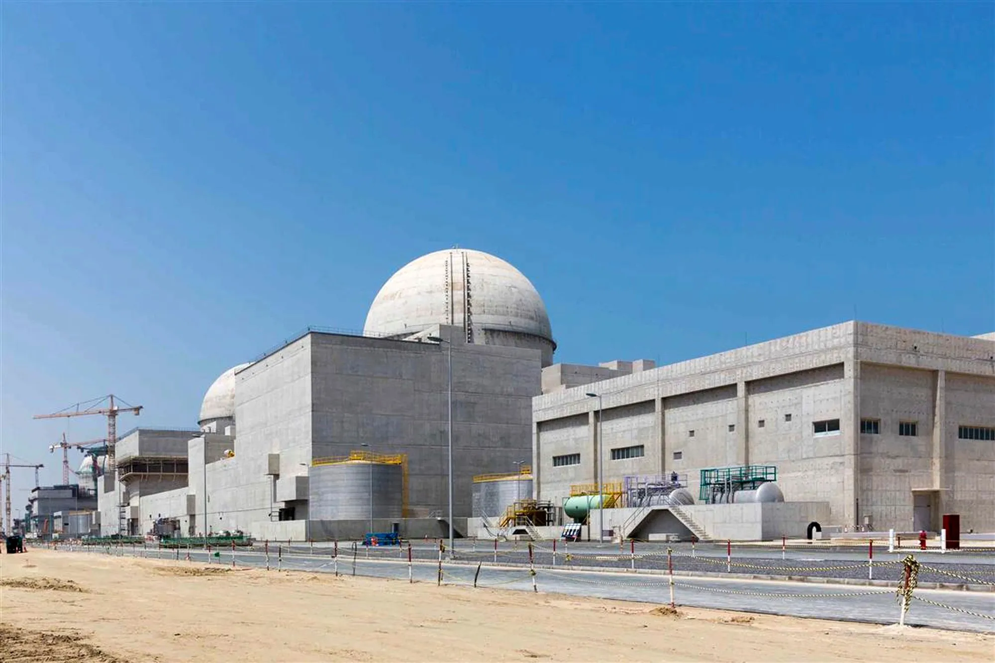 The Barakah nuclear power plant.