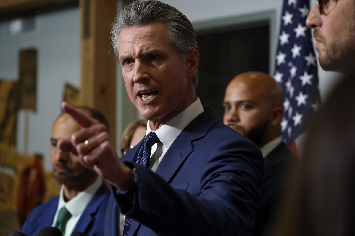Gavin Newsom Stares Down LA Revolt in California Housing Fight