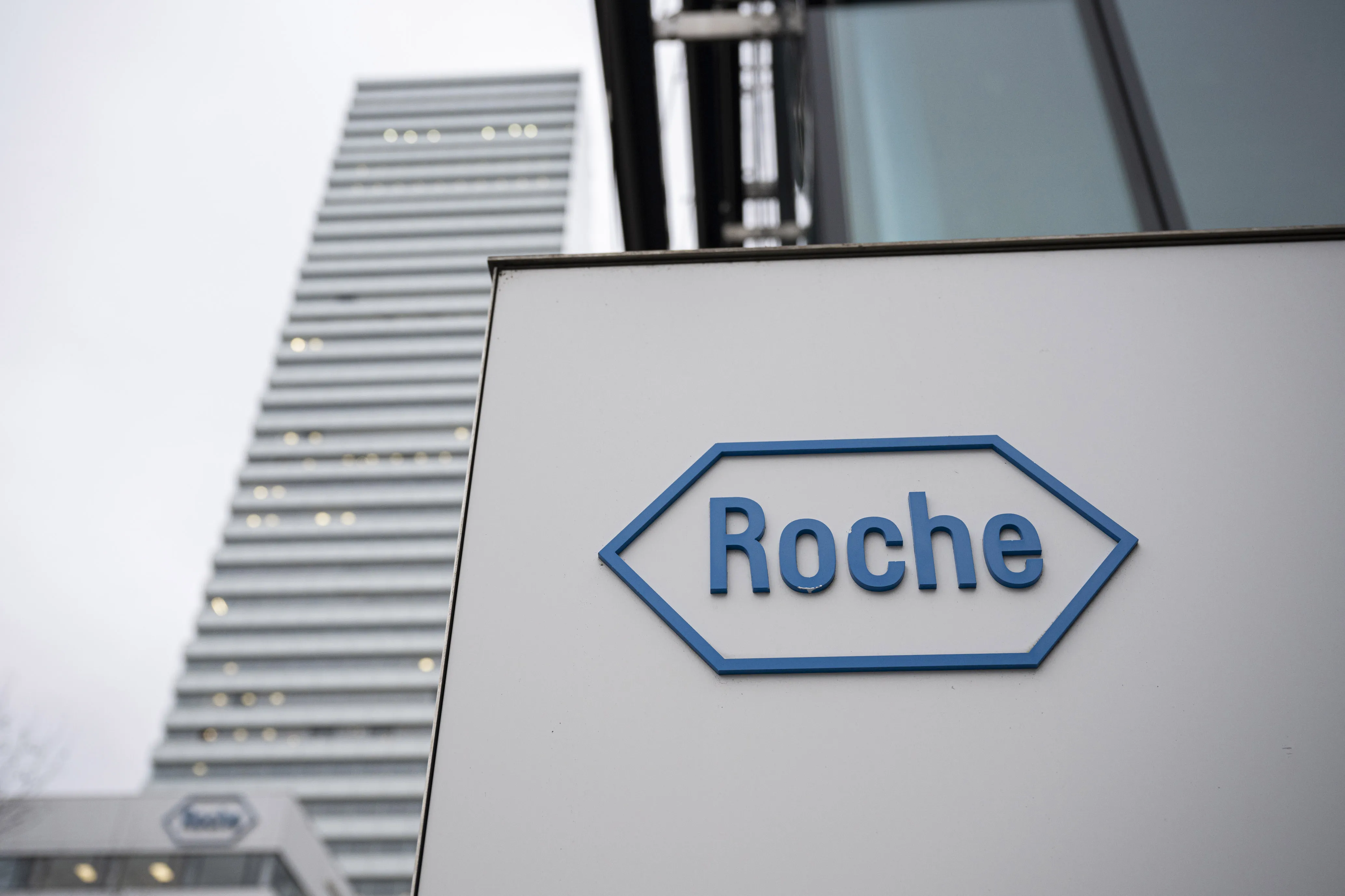 The Roche Holding AG headquarters in Basel, Switzerland.