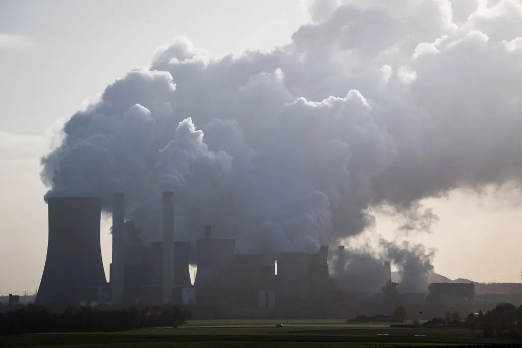 A coal-fired plant, one stubbornly persistent form of electricity generation.