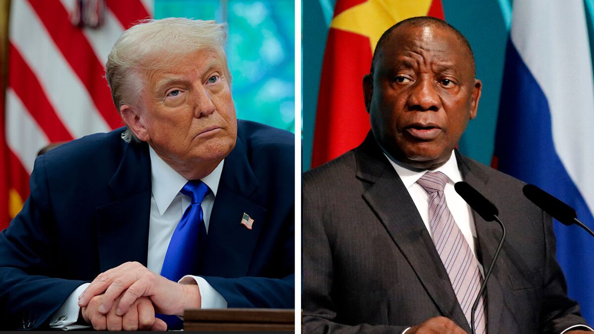 Ramaphosa Set to Meet Trump In Washington Ramaphosa Set to Meet Trump In Washington