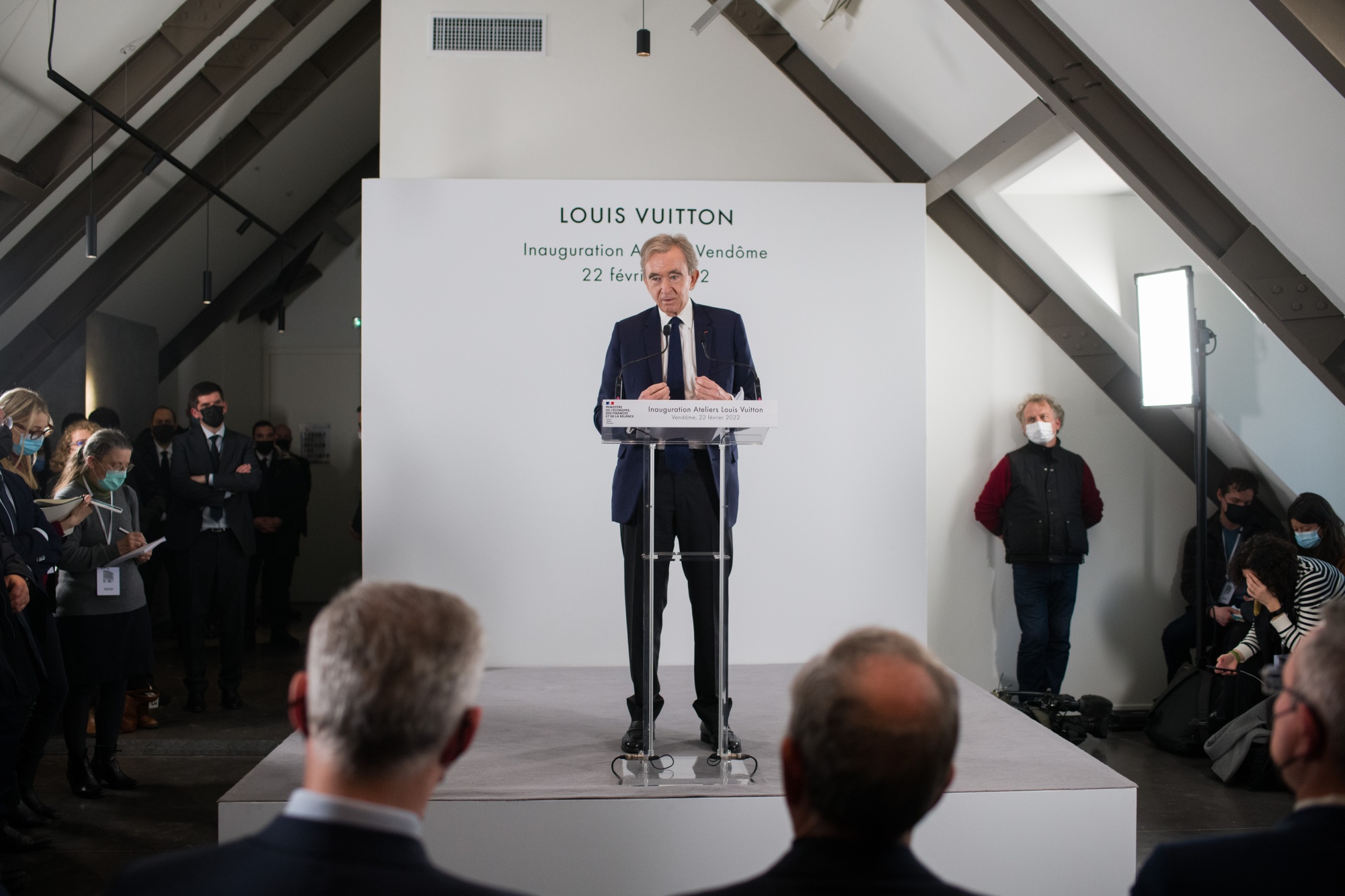 Arnault says Belgian move can shield LVMH