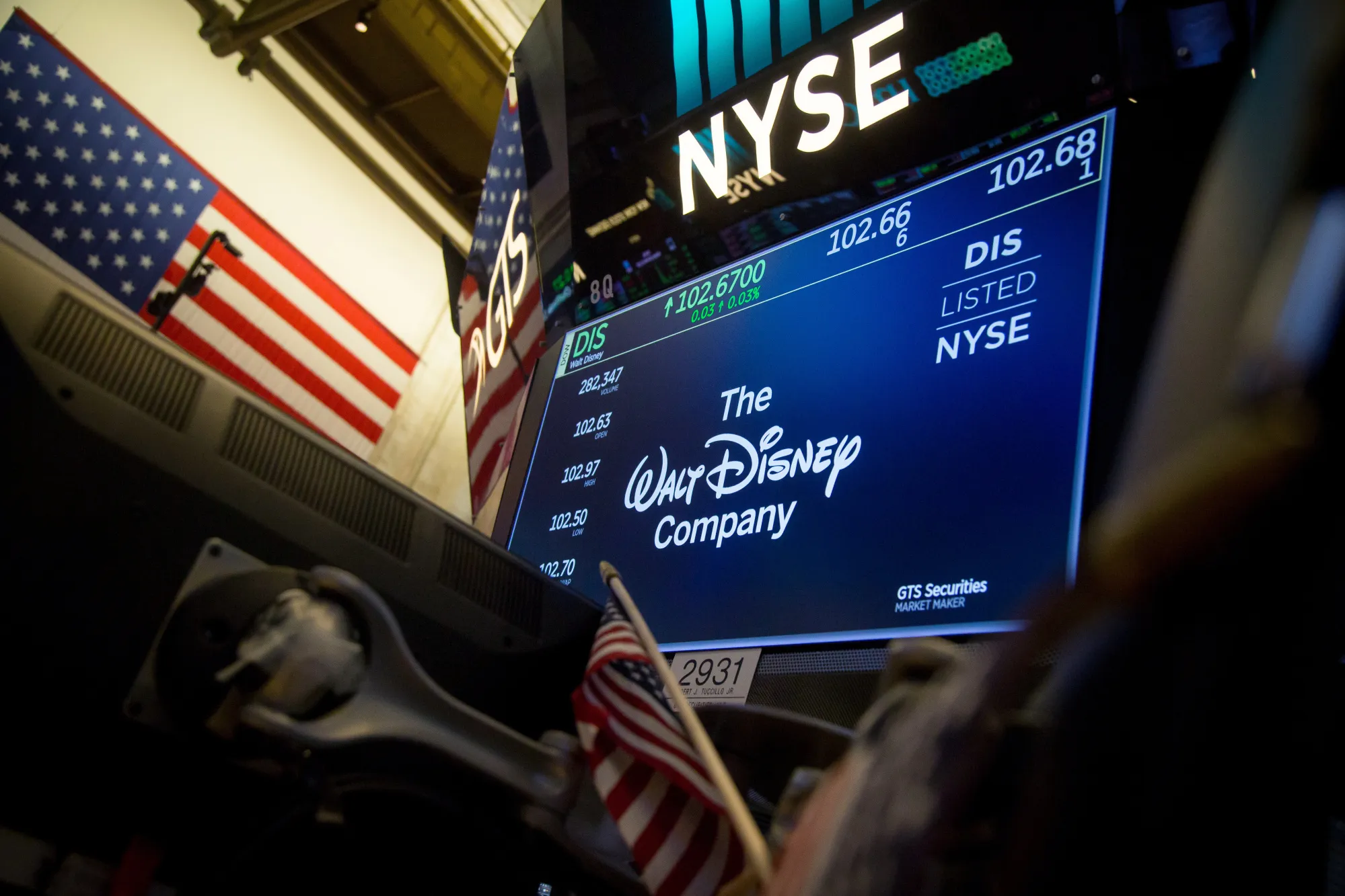 Trading On The Floor Of The NYSE As U.S. Stocks Edge Higher On Retail