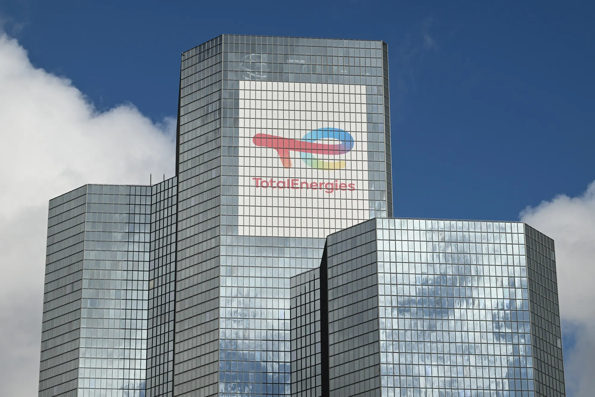 The TotalEnergies SE headquarters in La Defense business district of Paris.