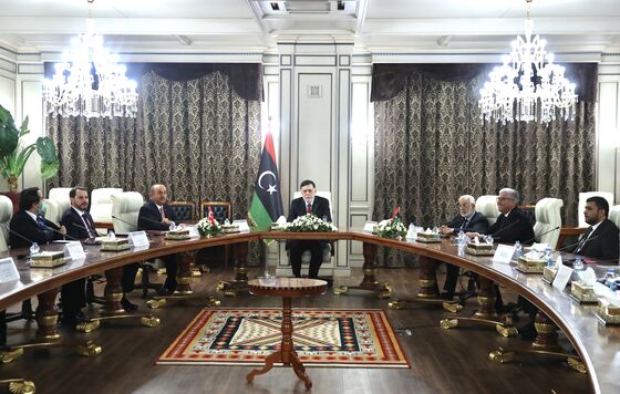 Top Turkish Ministers Meet UN-Backed Libyan Government