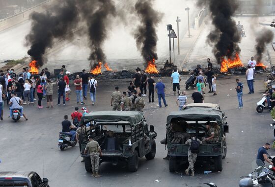 Nationwide Protests Erupt in Lebanon as Economic Crisis Deepens