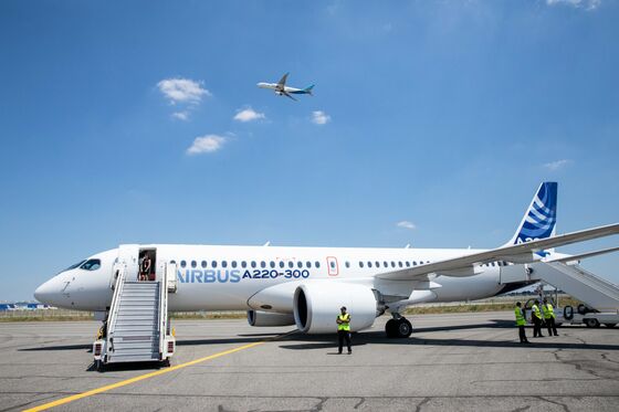 Airbus Extends Ex-Bombardier Jet's Range to Challenge Boeing