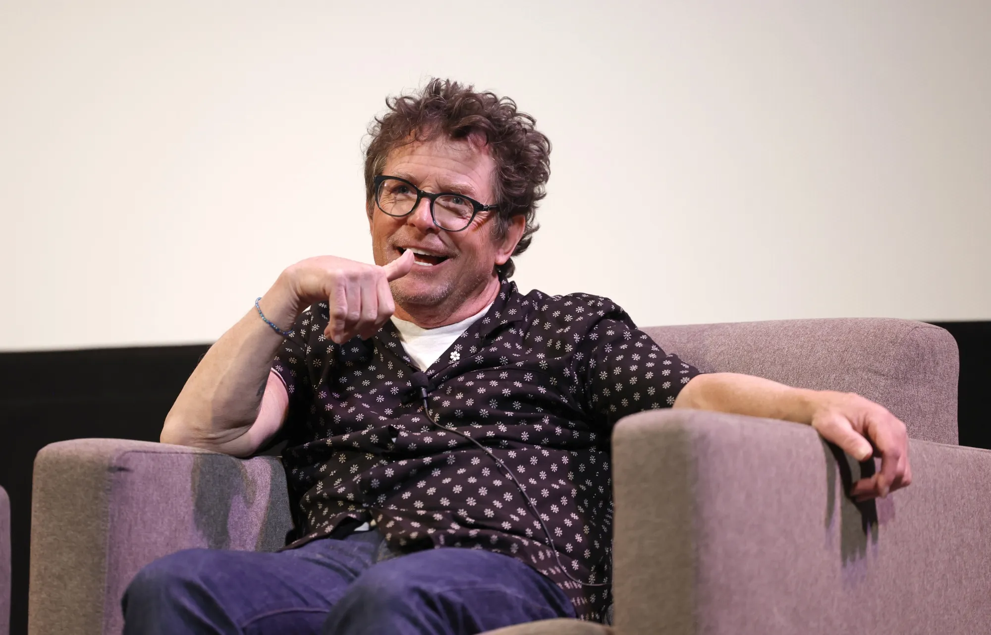 Michael J. Fox speaks at the 2023 SXSW Conference on March 14, 2023 in Austin, Texas.