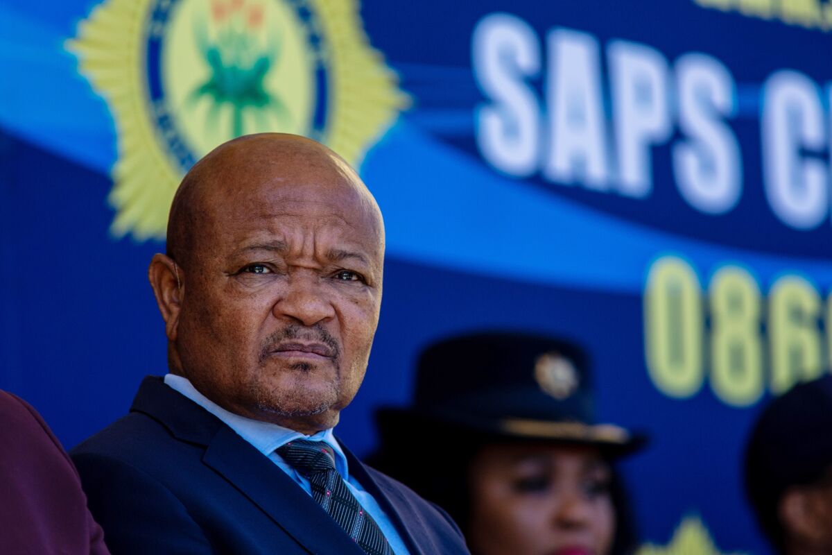 Cover Image for South Africa President Places Police Minister on Special Leave