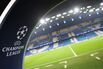 A UEFA Champions League match in Manchester.