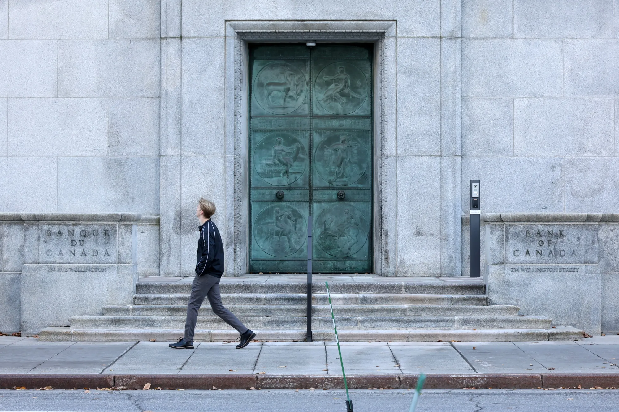 The Bank of Canada in Ottawa.