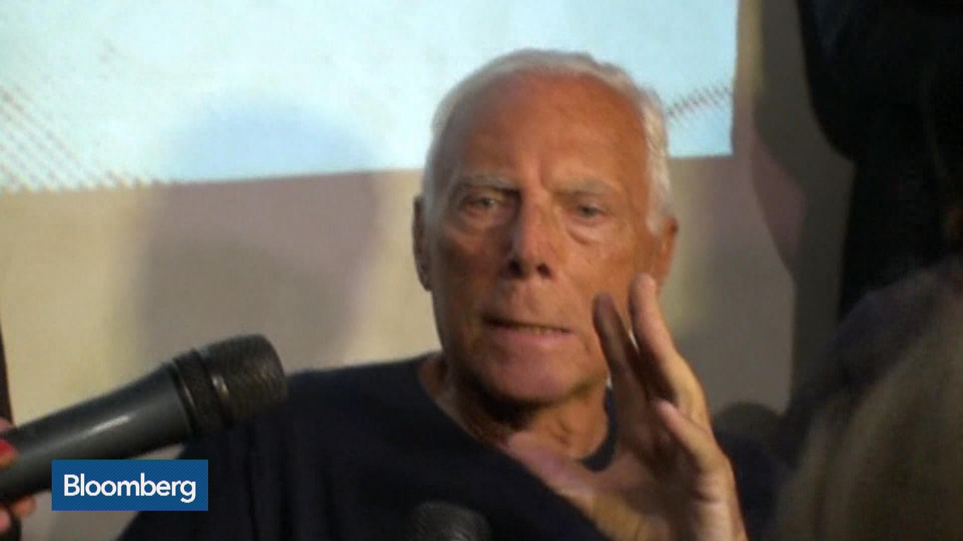 Giorgio Armani to Stay Independent While Designer Is Still Alive