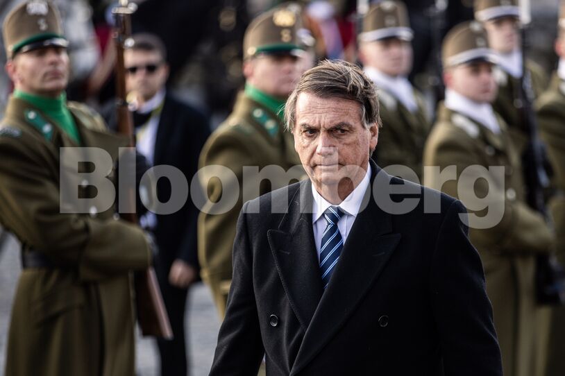 El presidente de Brasil, Jair Bolsonaro, en Hungría