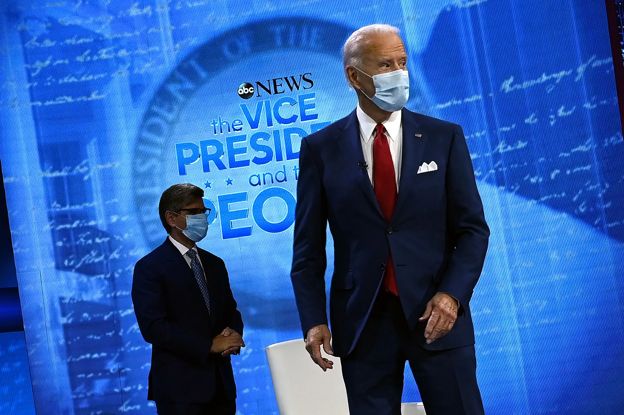 Joe Biden at a&nbsp;town hall event&nbsp;in Philadelphia on Oct.&nbsp;15.&nbsp;