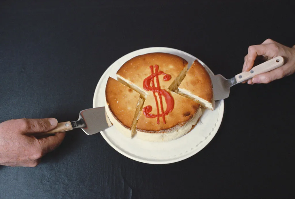 Everyone can get a piece of the pie.
