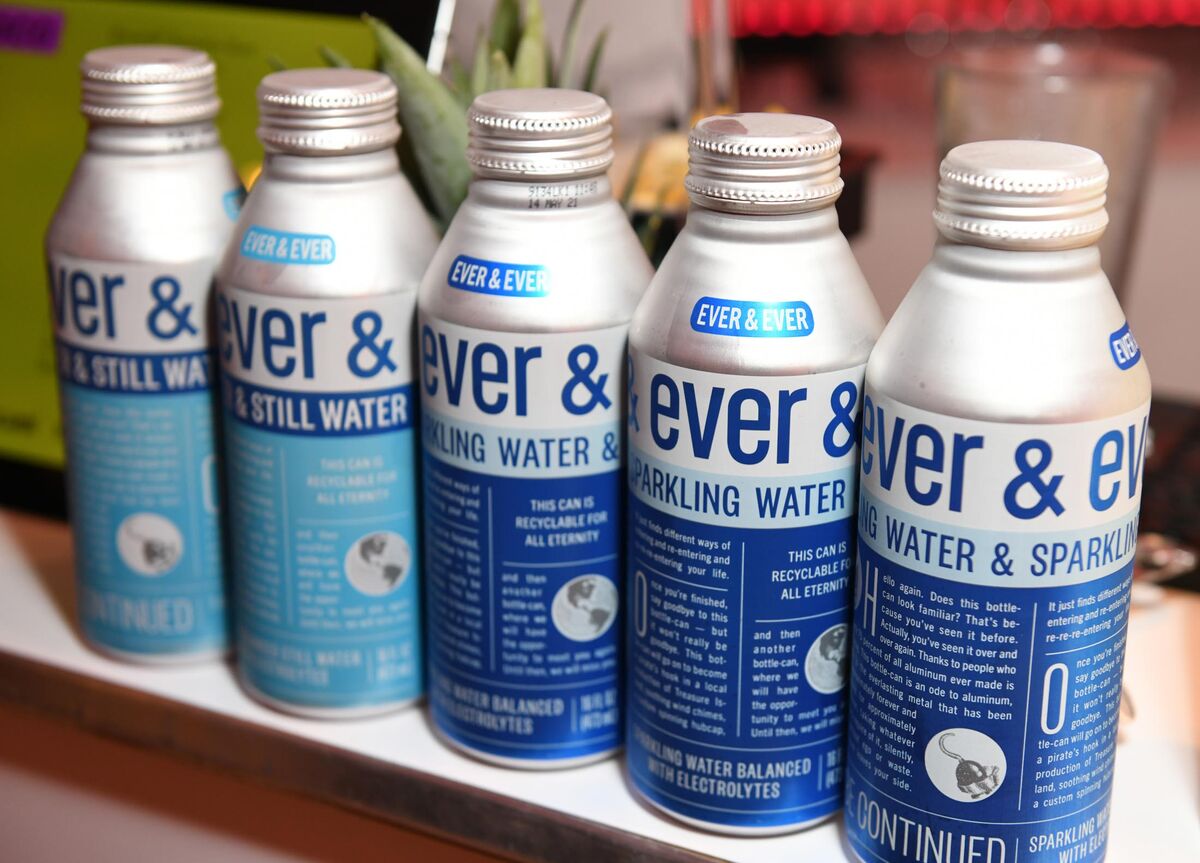 Canned Water, Jason Momoa Aim to Make Plastic Bottles Next Straws -  Bloomberg