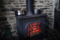 wood burning stove