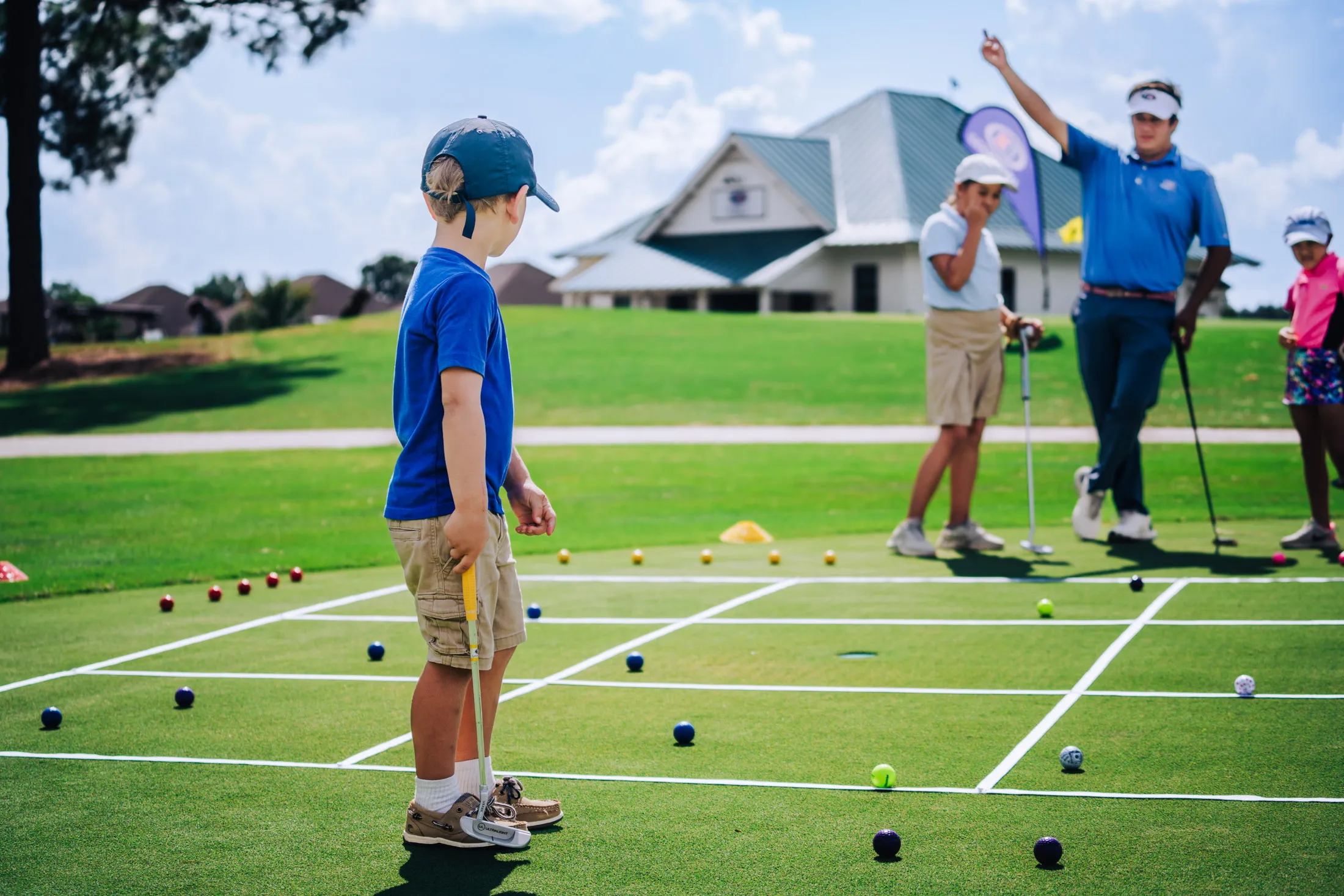 US&nbsp;Kids Golf produces equipment, runs tournaments&nbsp;and trains coaches to help kids develop in the game.