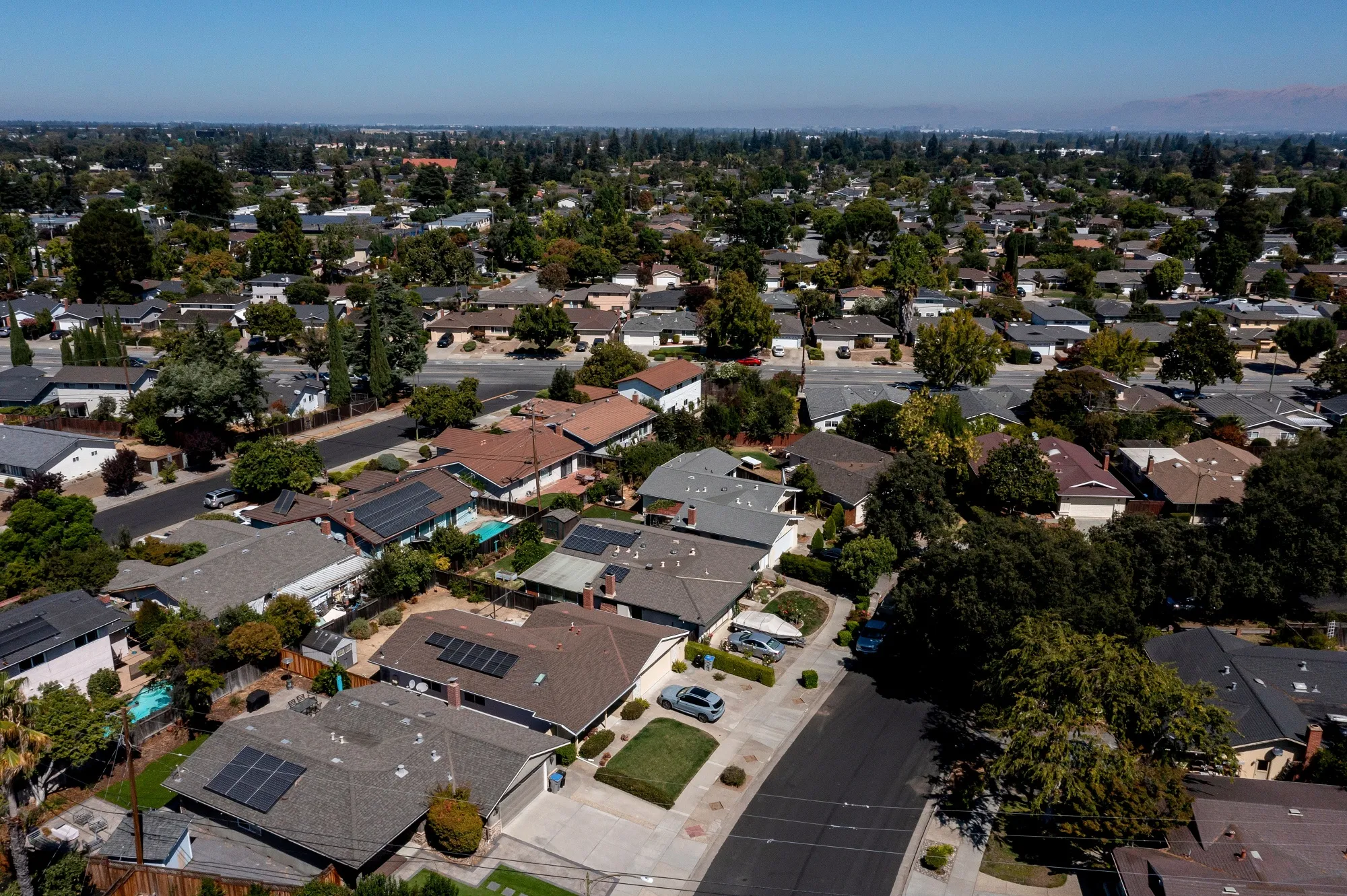Housing in San Jose, California.