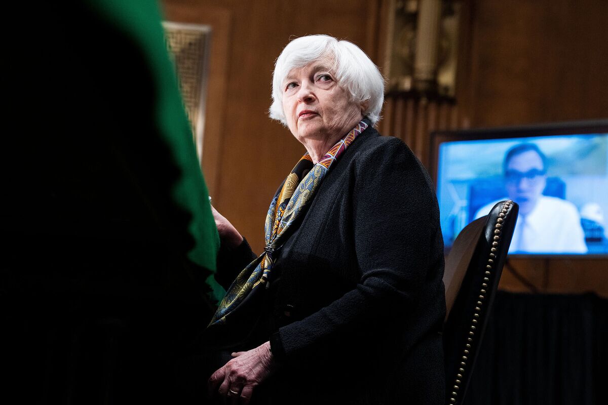 Inflation Puts Janet Yellen At Odds With Biden White House - Bloomberg