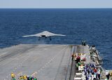 Navy Launches First Drone From Aircraft Carrier