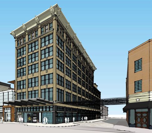 A rendering of Hotel Covington.