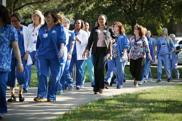 Spending less on health care means paying workers less. You don't want to make them angry.
