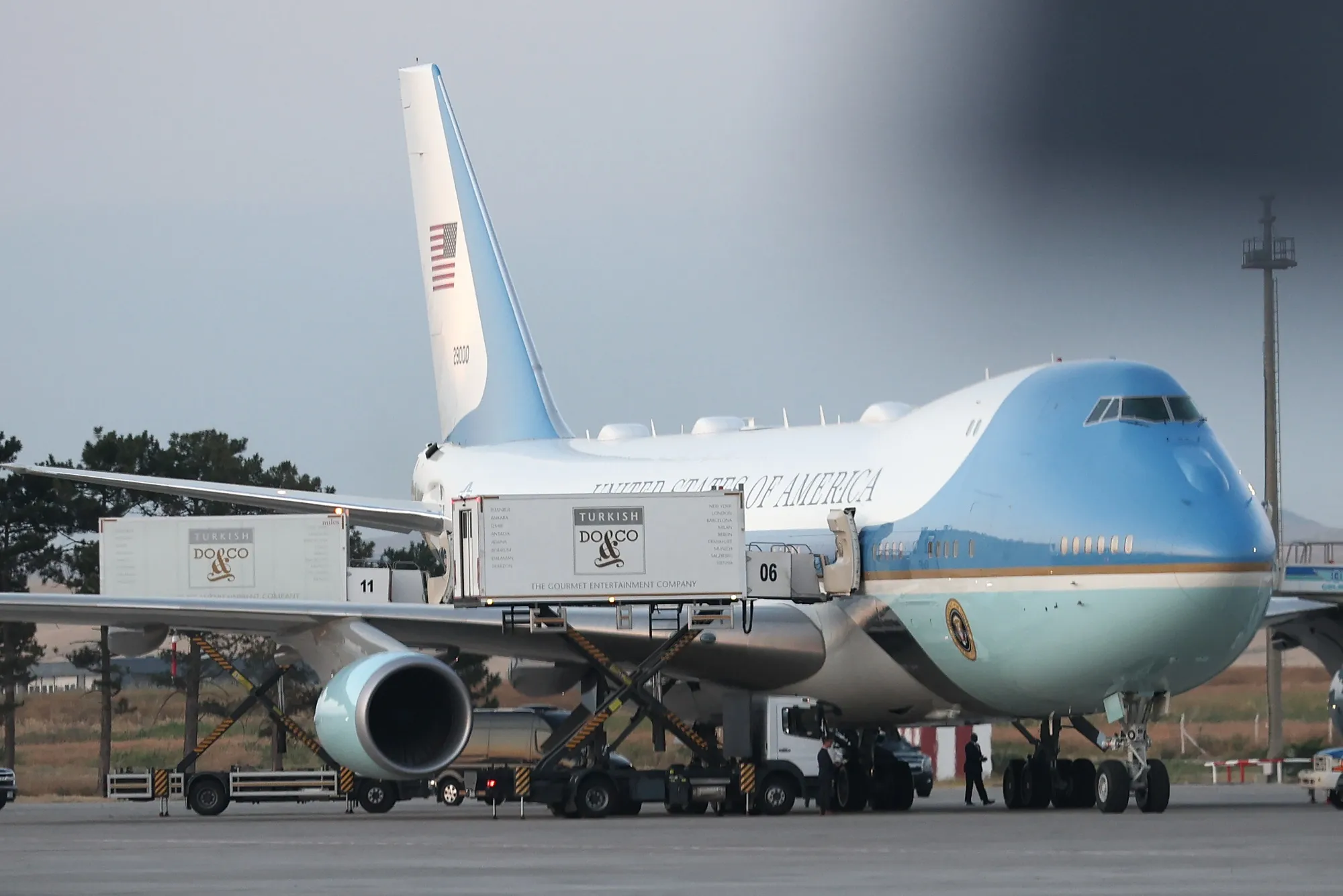 Trump says Air Force One ruse was Secret Service, military call after secretly switching planes in Turkey over safety threats