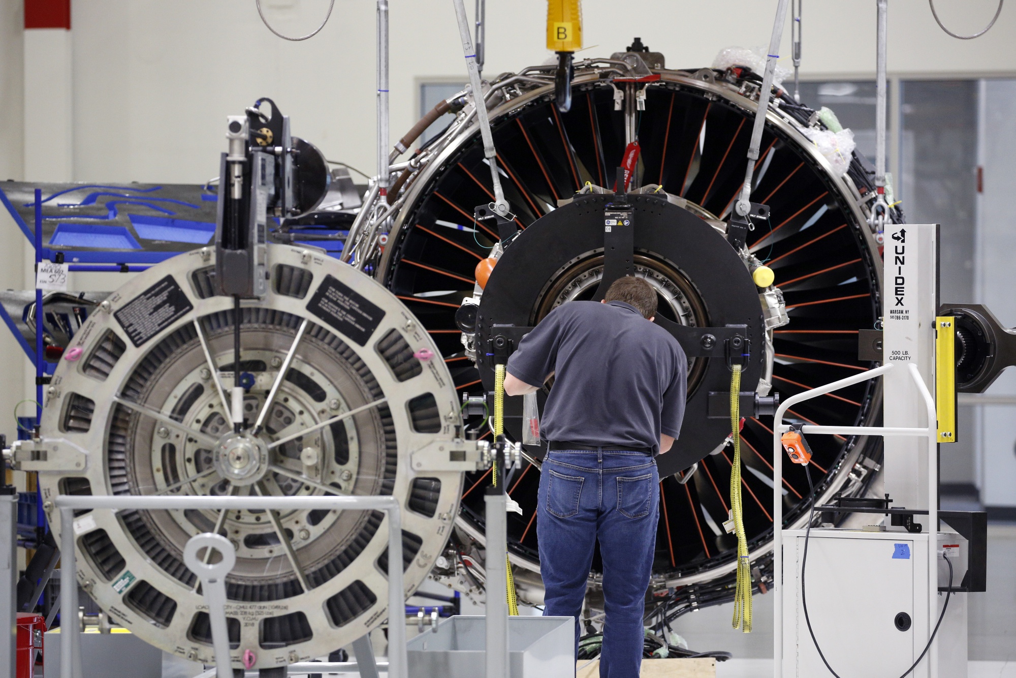 A GE Aviation Jet Engine Manufacturing Facility Ahead Of Earnings Figures